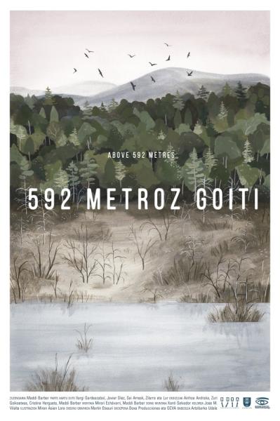 Above 592 metres